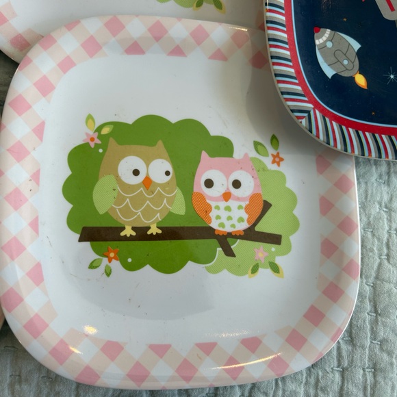 Circo kids melamine plates, set of 5. - Picture 4 of 8